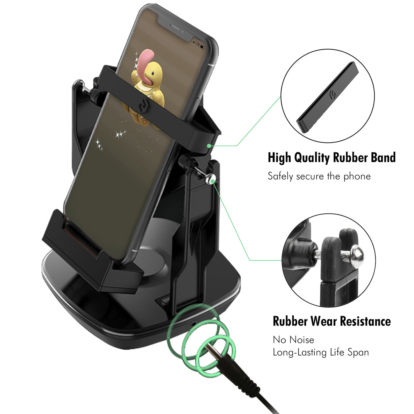 SNYZO Phone Swing Phone Rocker Shaker Steps Counter for Pokemon Go
